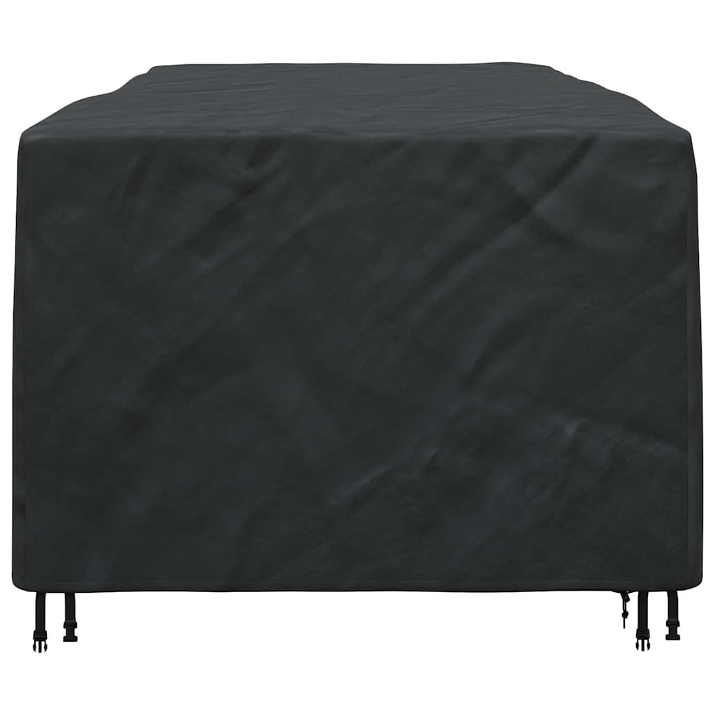 Outdoor Furniture Cover Black 300 x 140 x 90 cm 600D